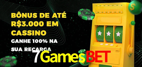 7Gamesbet melhor bônus de depósito